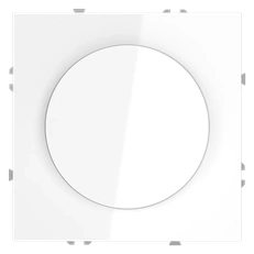 Изображение Светорегулятор встраиваемый VOLTUM S70 поворотно-нажимной 600 Вт, (белый глянцевый)
